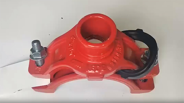 Grooved Piping System Mechanical Tee