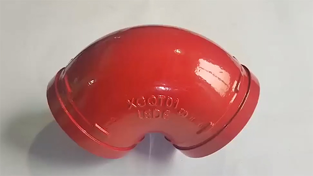90 Degree Grooved Pipe Elbow Fittings