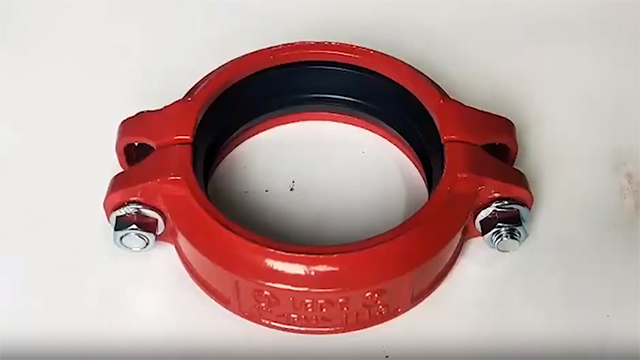Rigid Grooved Piping System Pipe Coupling